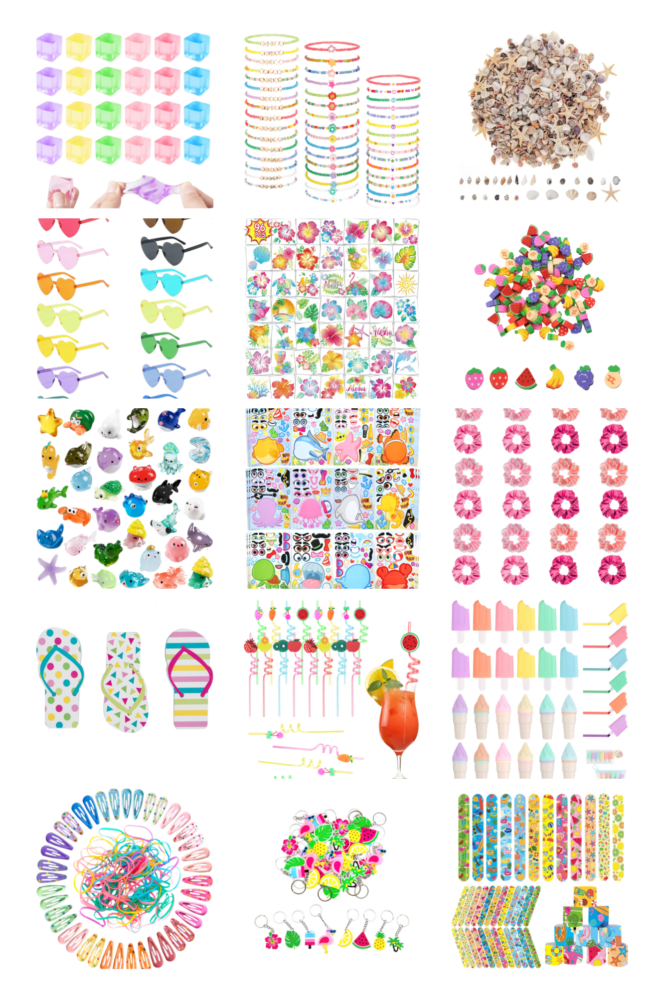 Pre-Filled Beach Party Bags