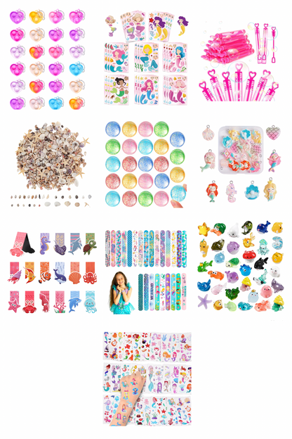 Pre-Filled Mermaid Party Bags