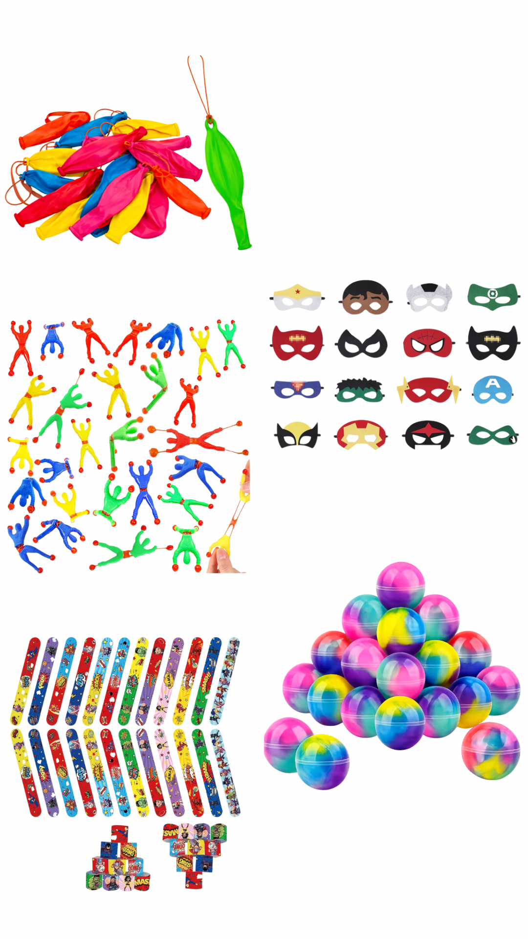 Pre-Filled Superhero Party Bags