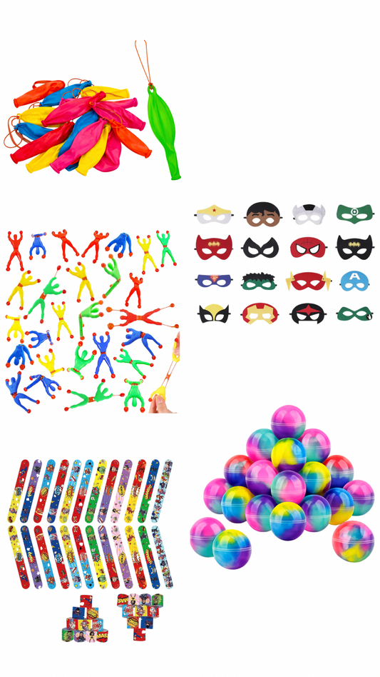 Pre-Filled Superhero Party Bags
