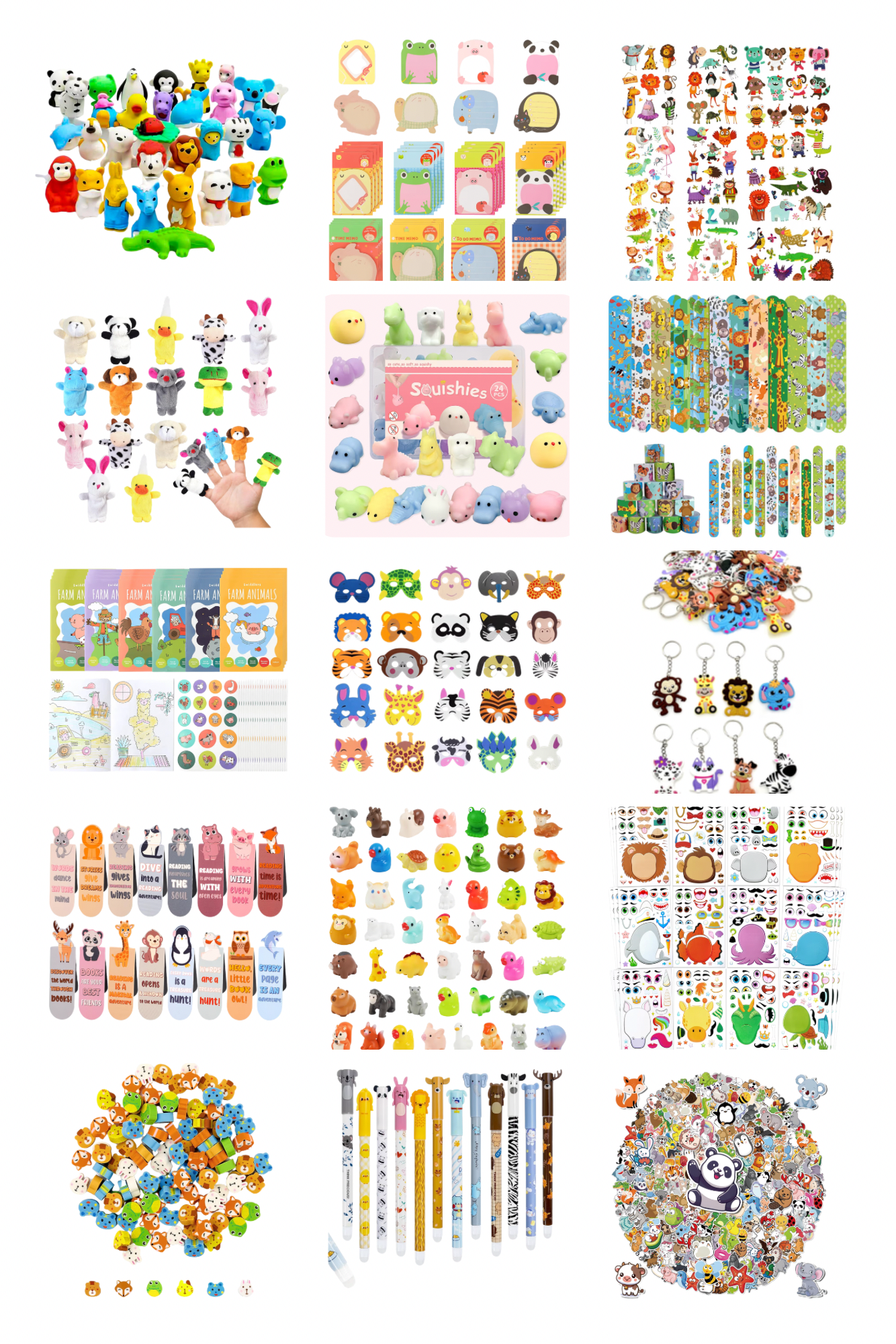Pre-Filled Animal Party Bags