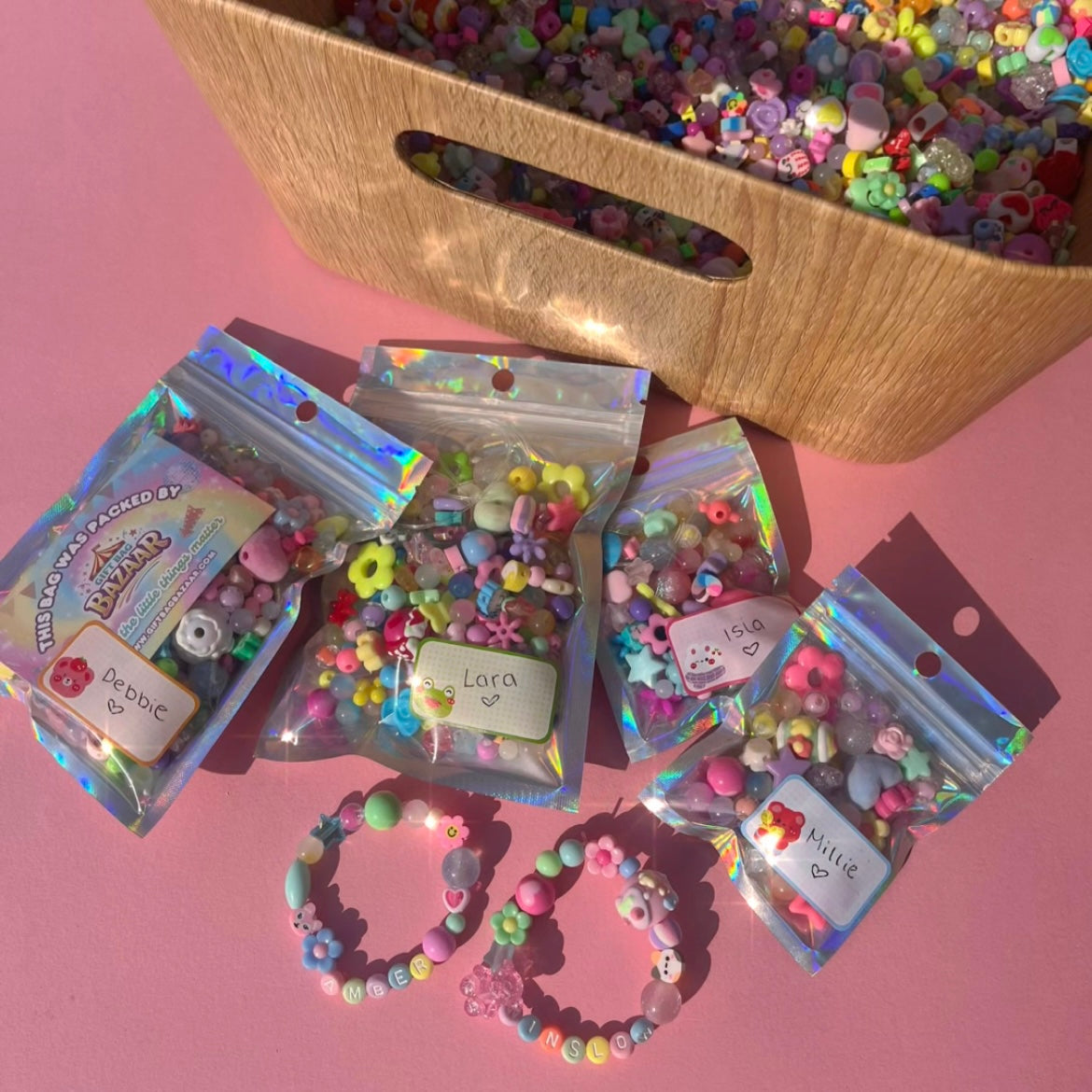 Friendship Bracelet Making Party Bags