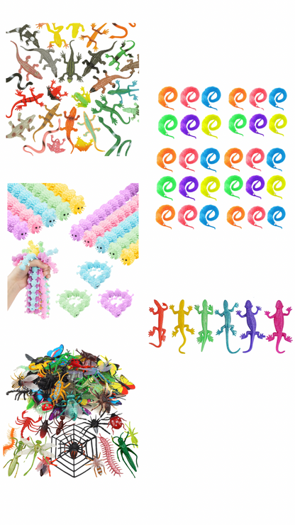 Pre-Filled Bug and Reptile Party Bags
