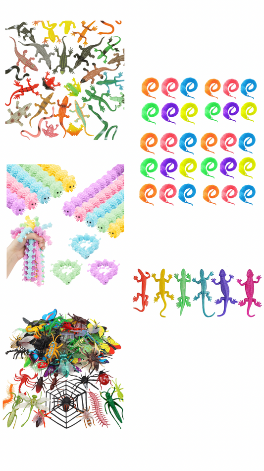 Pre-Filled Bug and Reptile Party Bags