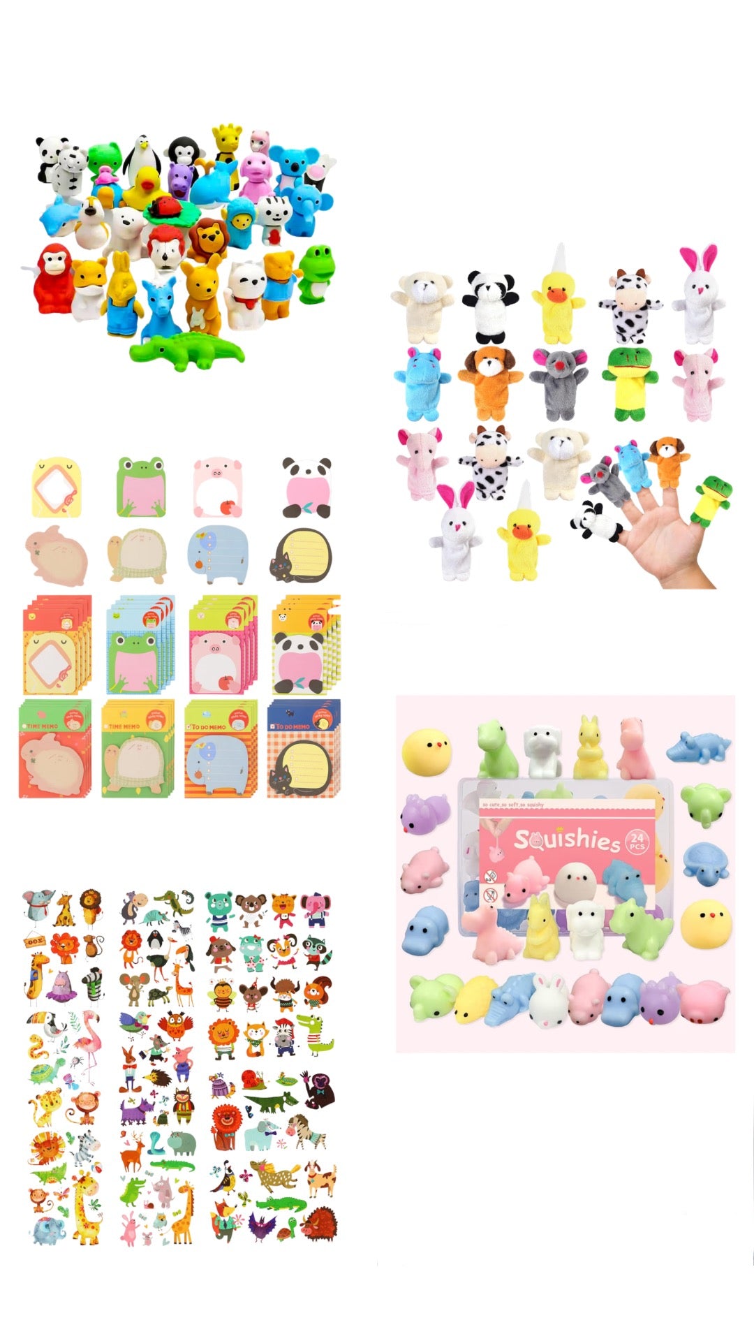 Pre-Filled Animal Party Bags