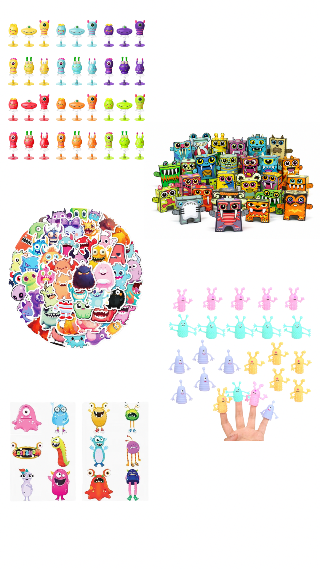 Pre-Filled Monster Party Bags