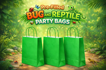Pre-Filled Bug and Reptile Party Bags