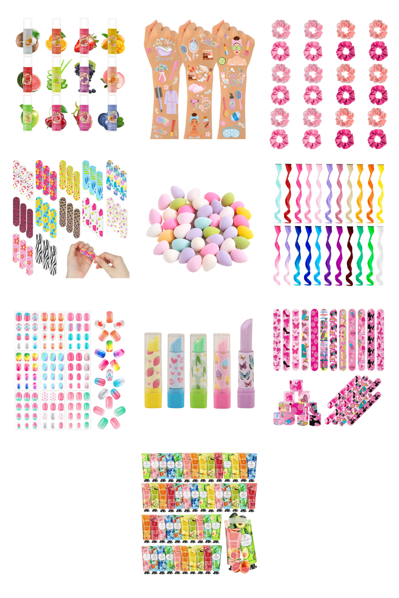 Pre-Filled Pamper Party Bags