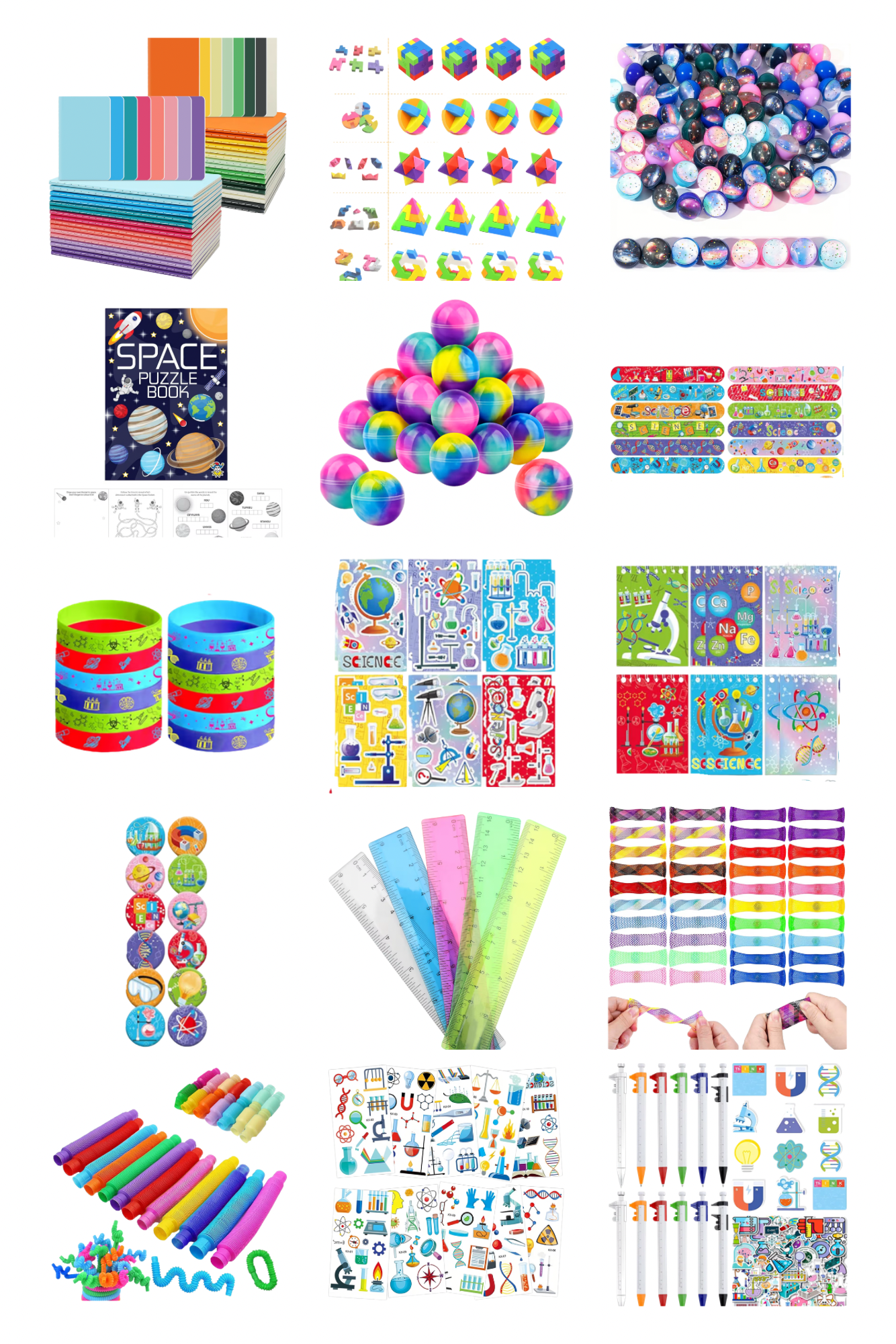 Pre-Filled Science Party Bags