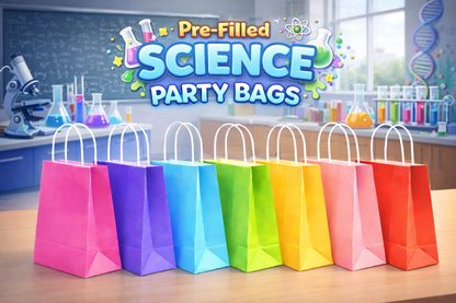 Pre-Filled Science Party Bags