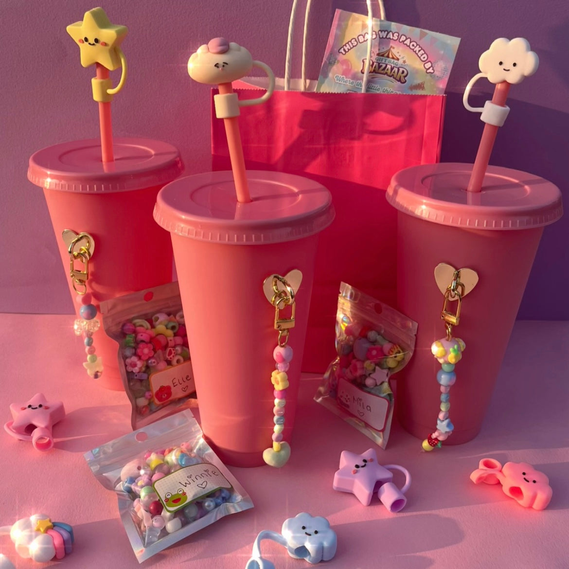 Cup Decorating Party Bags