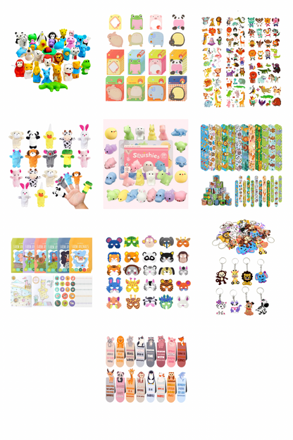 Pre-Filled Animal Party Bags