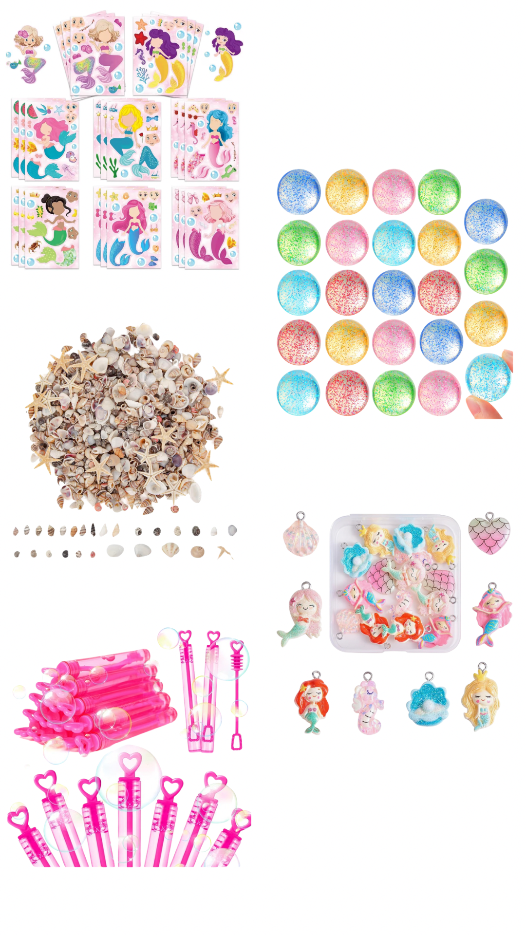 Pre-Filled Mermaid Party Bags