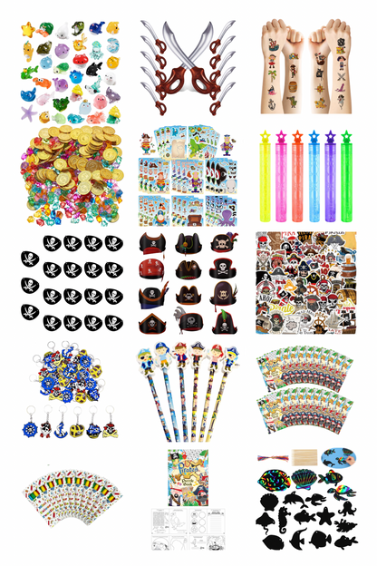 Pre-Filled Pirate Party Bags