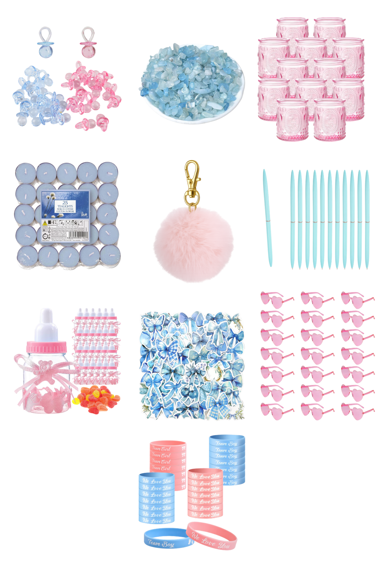 Pre-Filled Gender Reveal Gift Bags