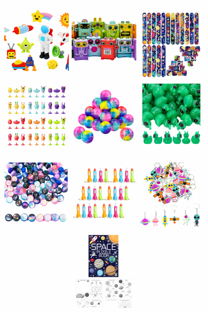 Pre-Filled Space Party Bags