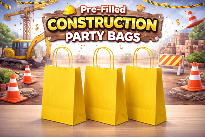 Pre-Filled Construction Party Bags