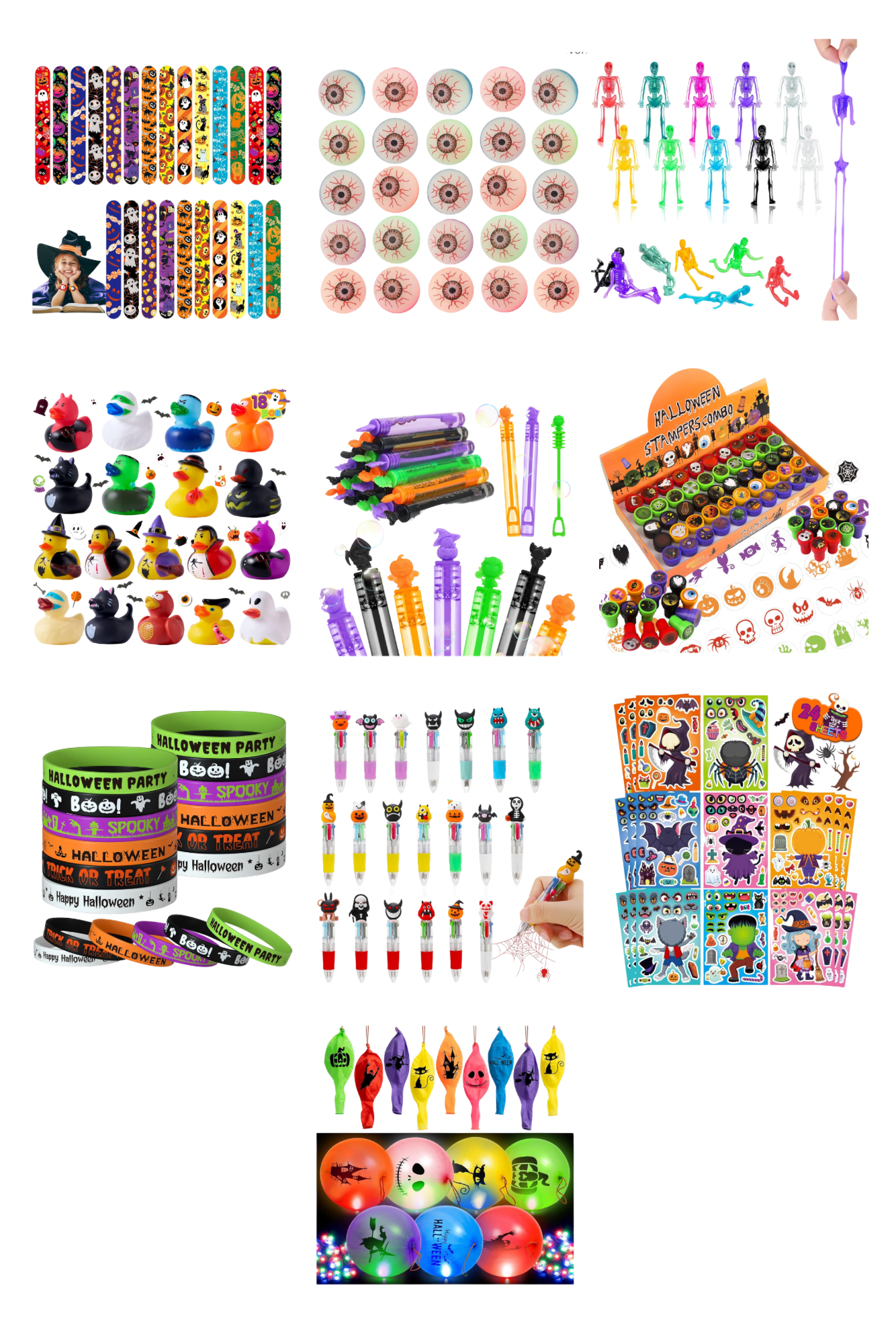 Pre-Filled Halloween Gift Bags
