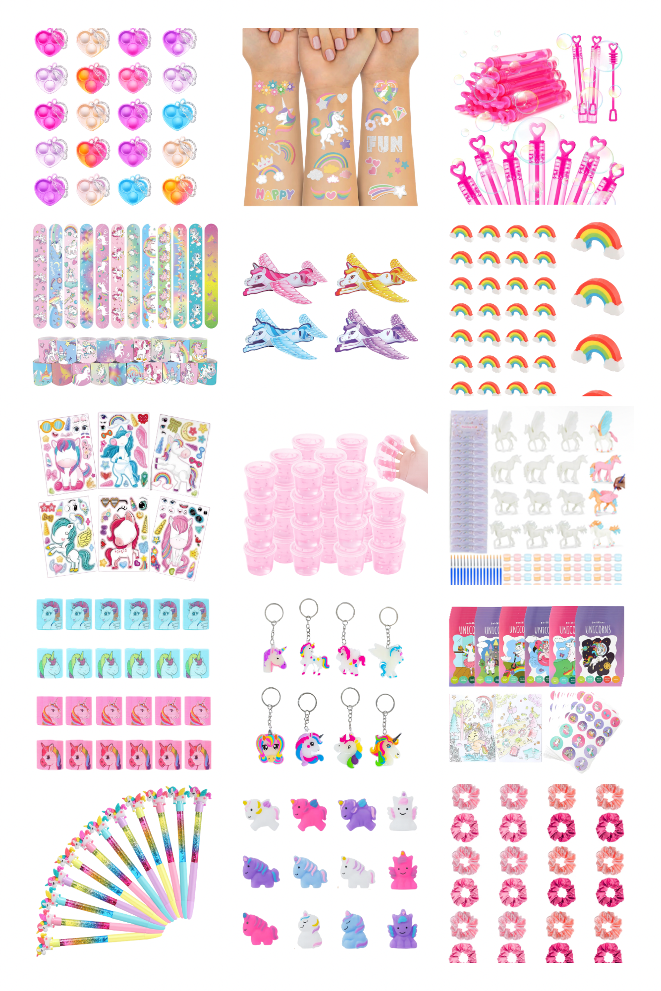 Pre-Filled Unicorn Party Bags