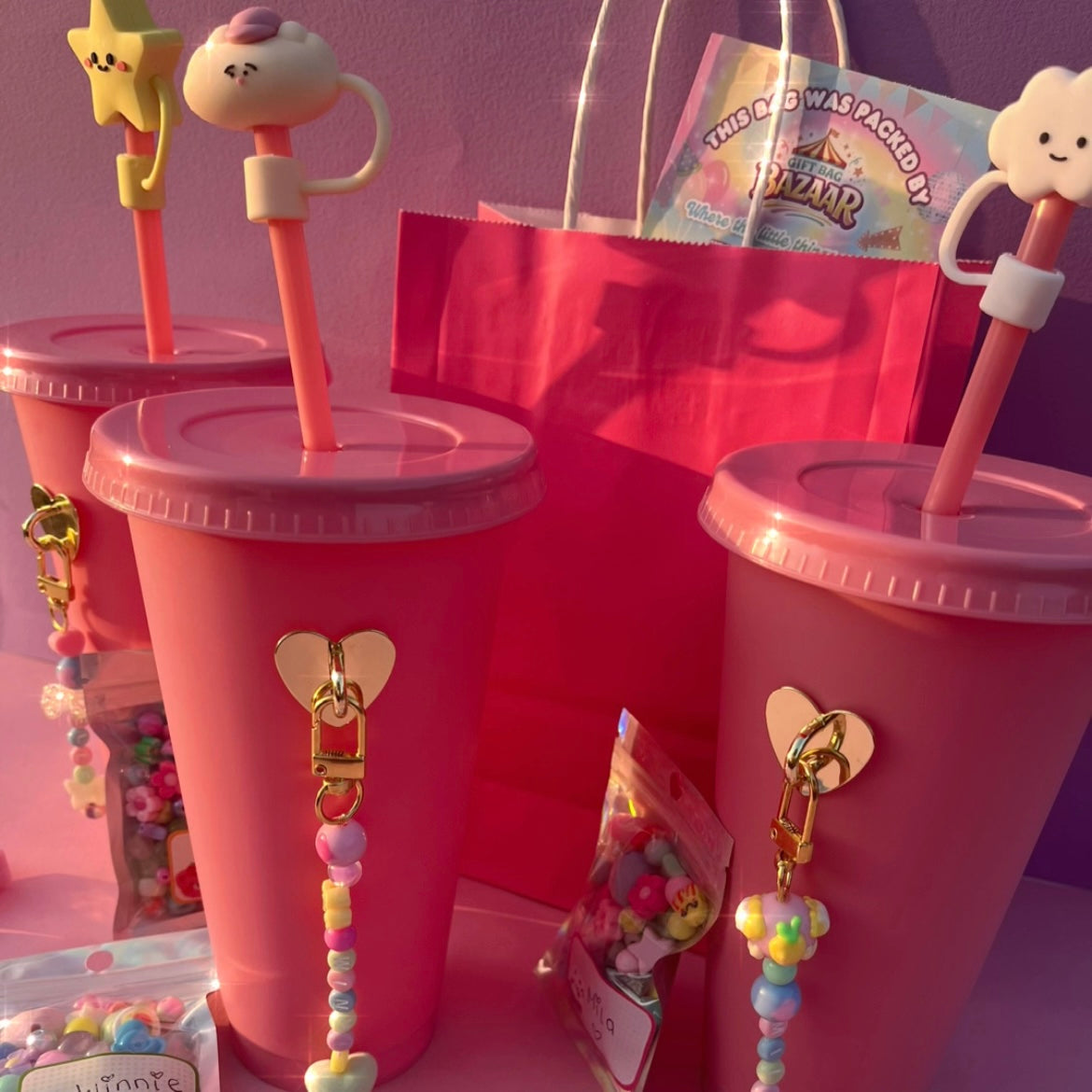 Cup Decorating Party Bags