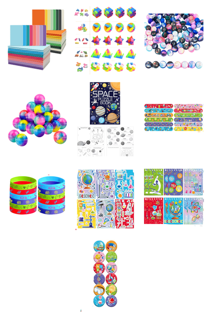Pre-Filled Science Party Bags