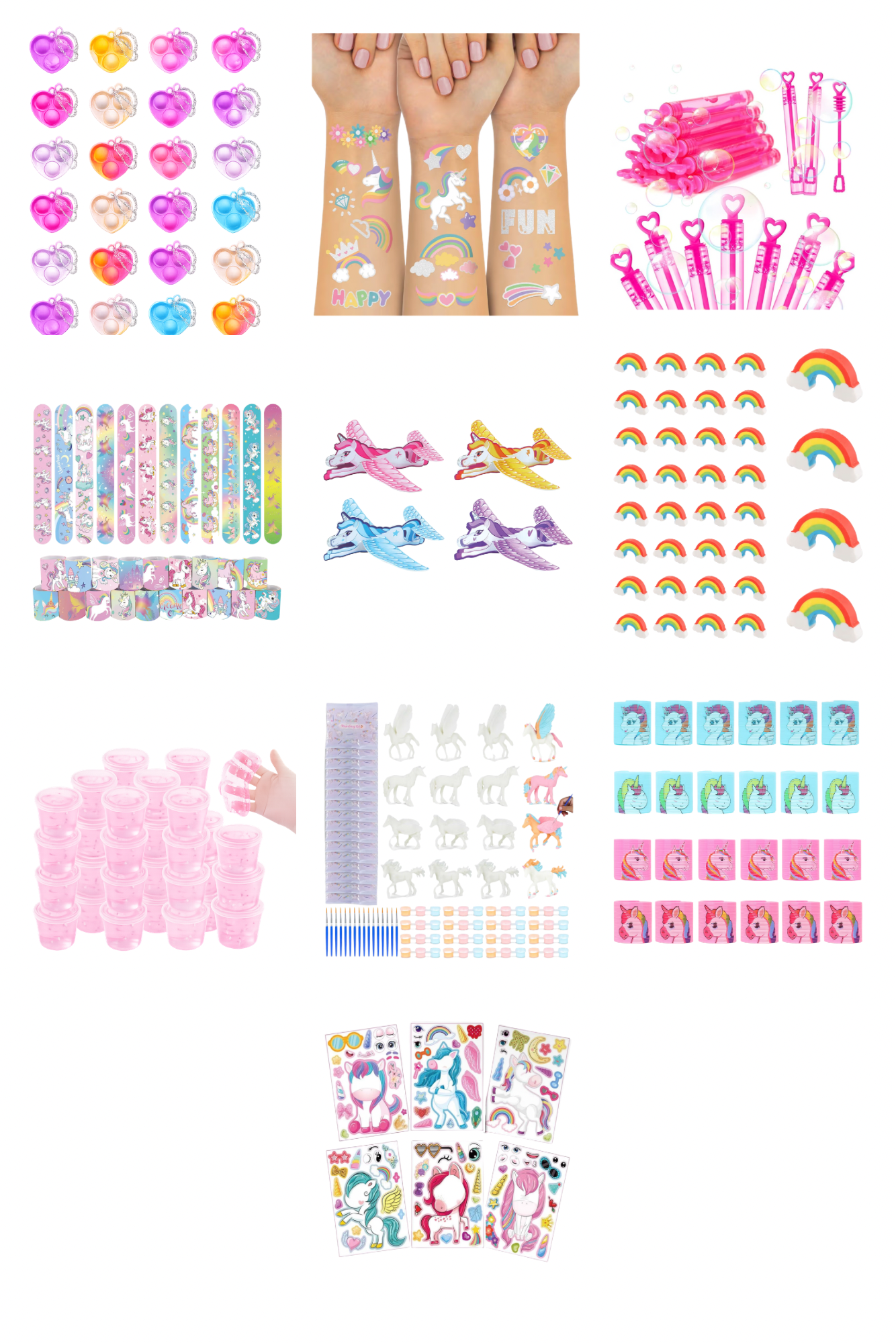 Pre-Filled Unicorn Party Bags