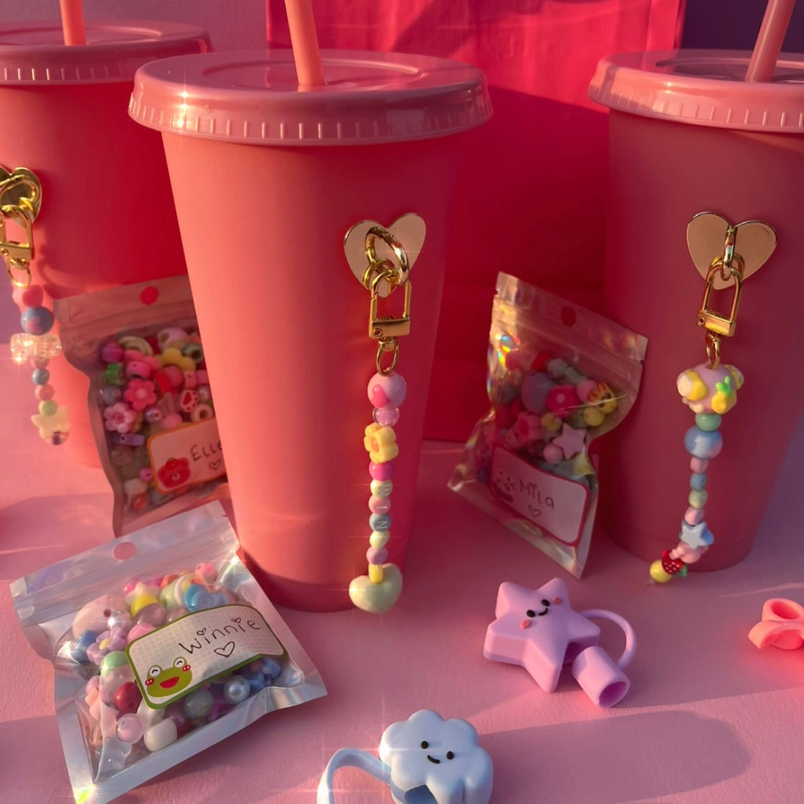 Cup Decorating Party Bags