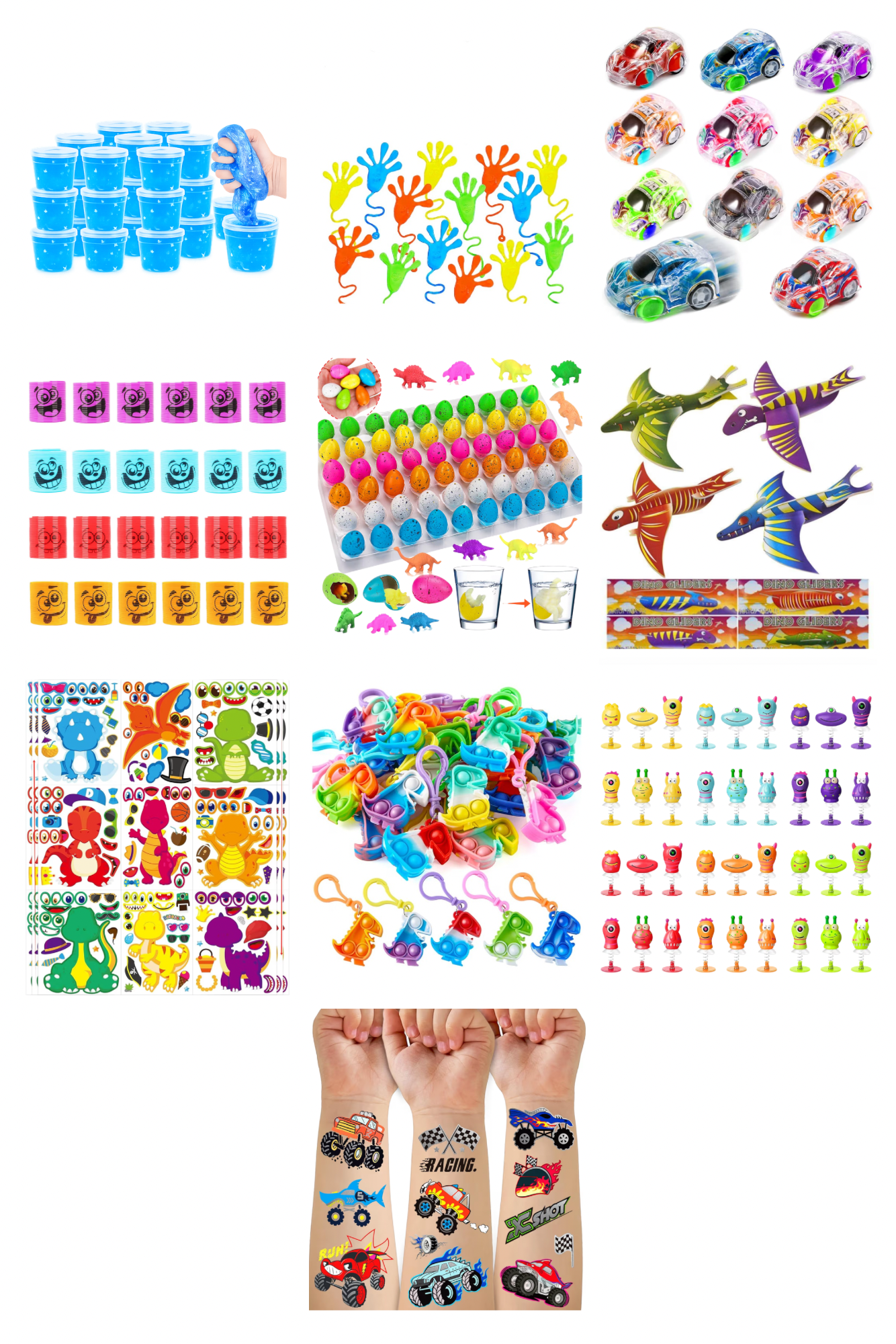 Boys Pre-Filled Party Bags
