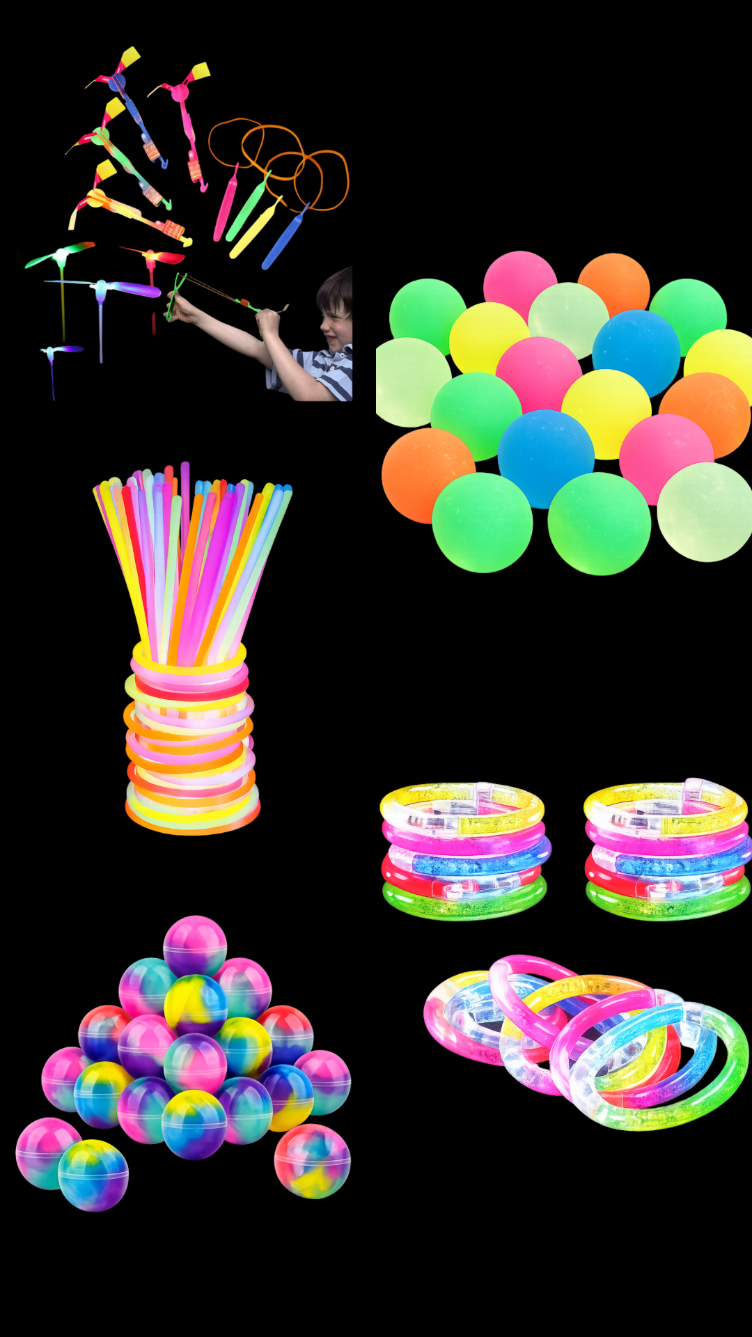 Neon Pre-Filled Party Bags