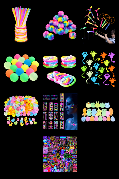 Neon Pre-Filled Party Bags