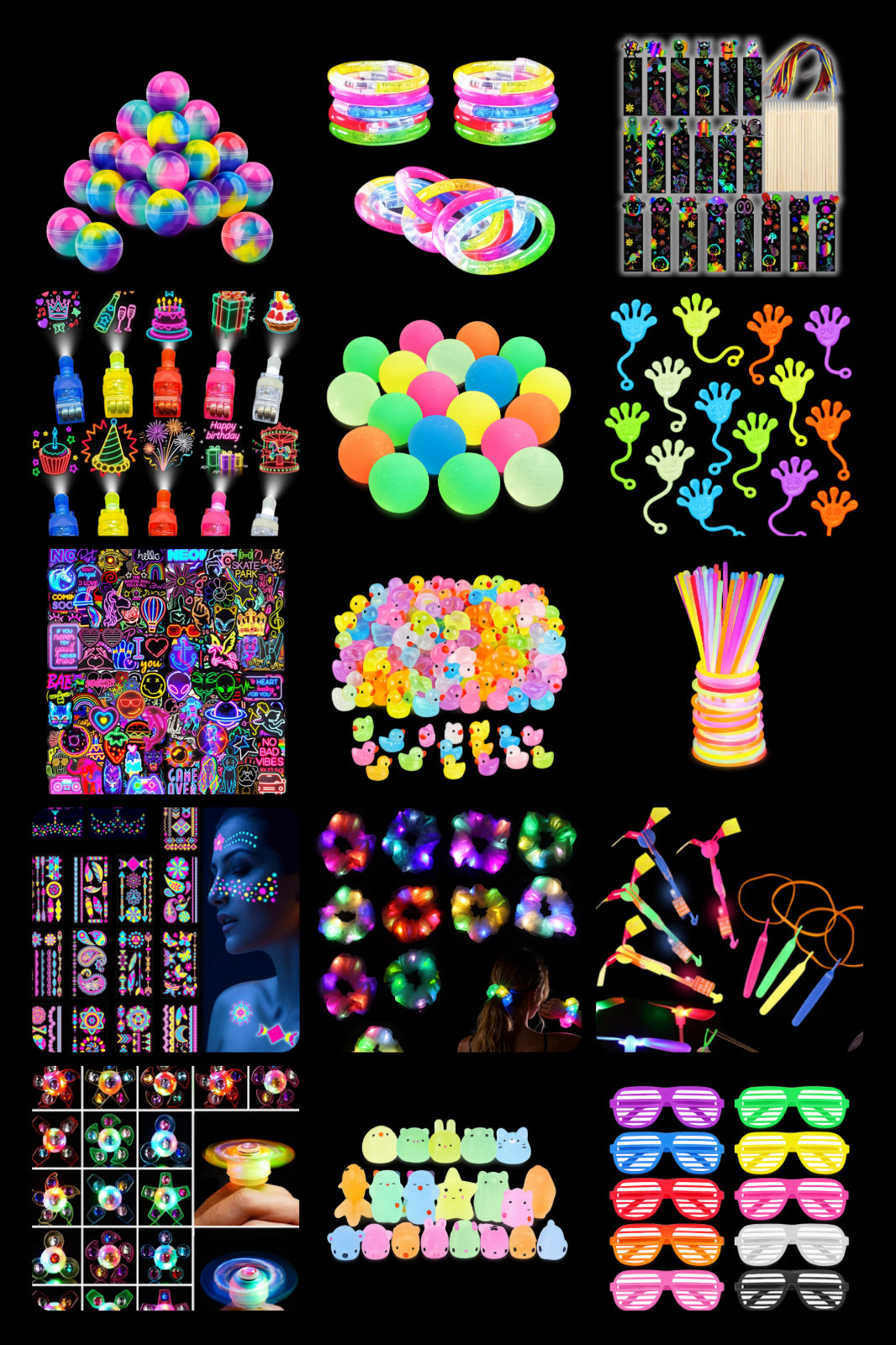 Neon Pre-Filled Party Bags