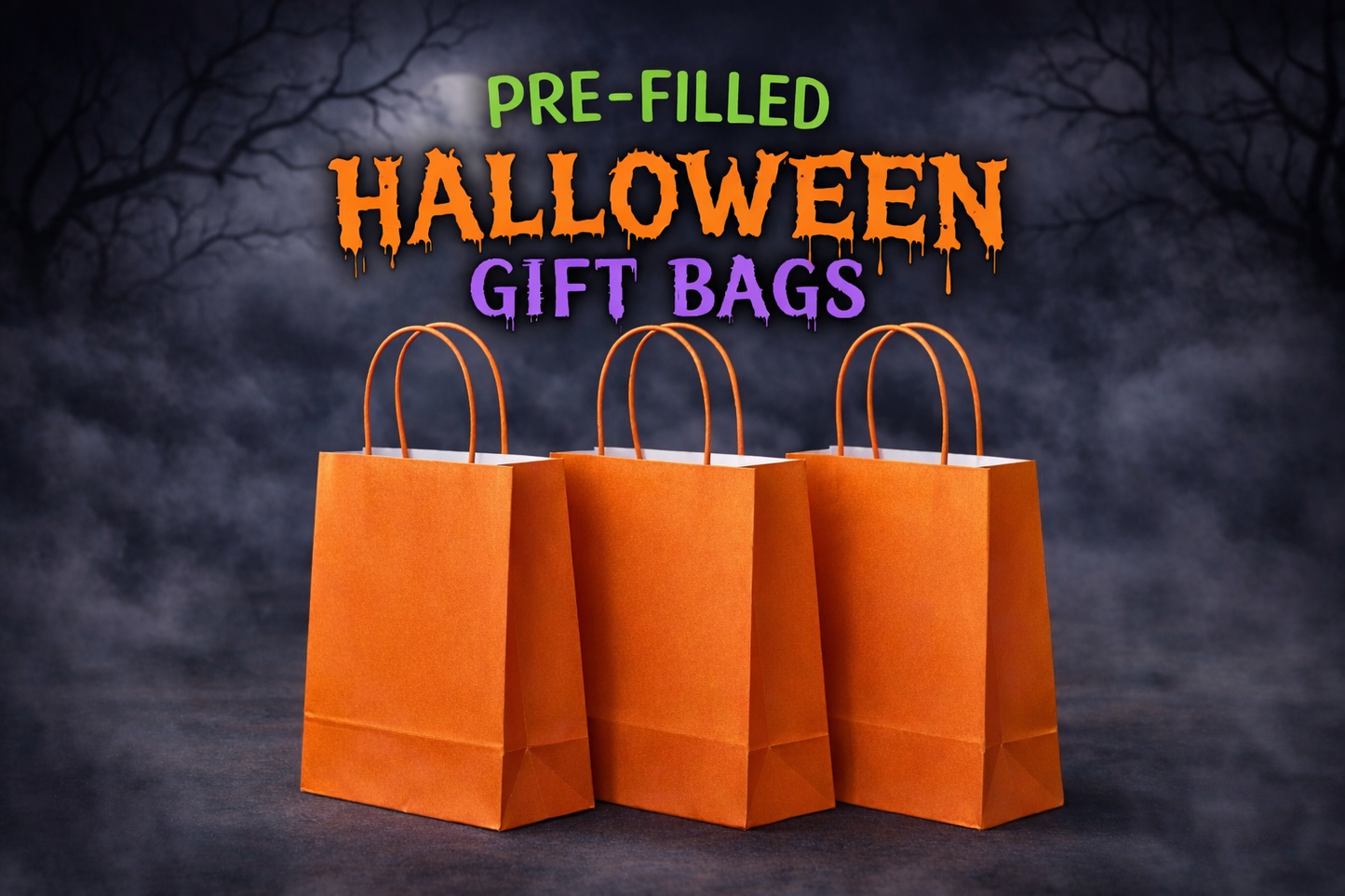 Pre-Filled Halloween Gift Bags