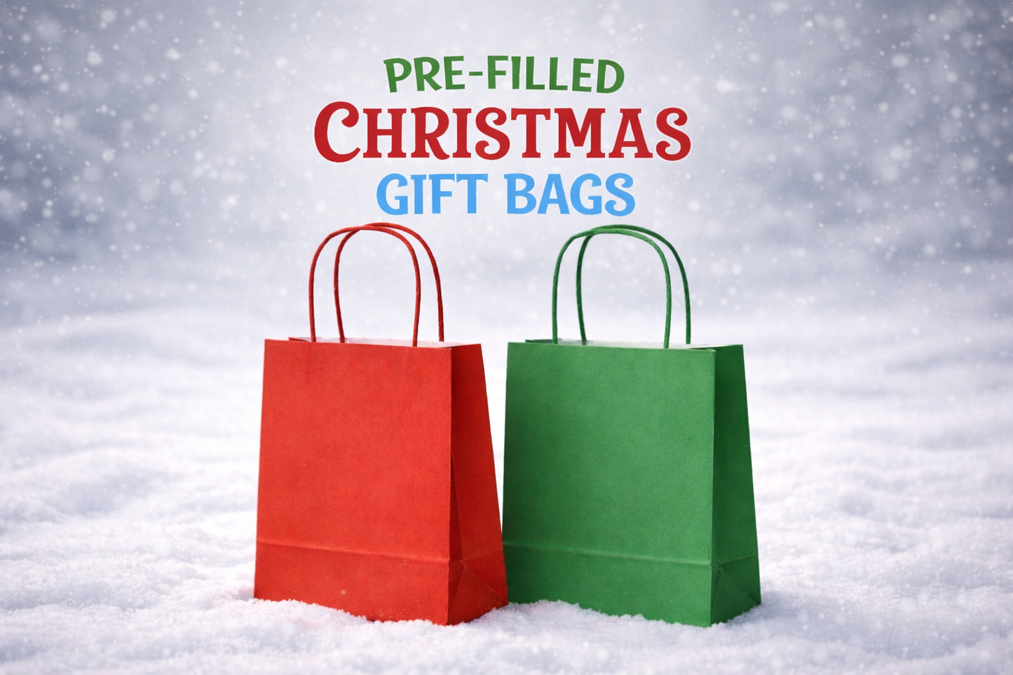 Pre-Filled Christmas Gift Bags