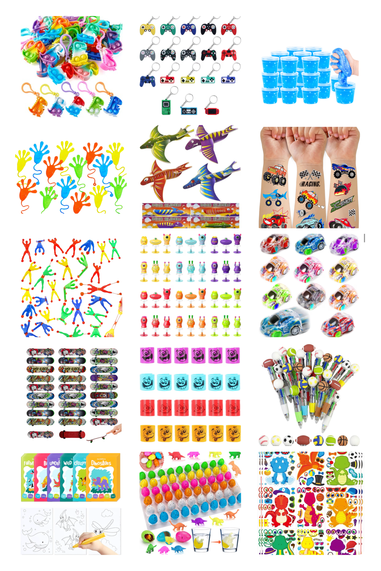 Boys Pre-Filled Party Bags