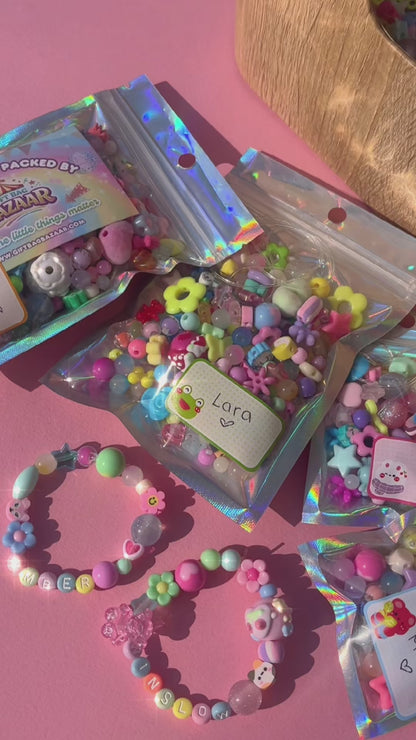 Friendship Bracelet Making Party Bags